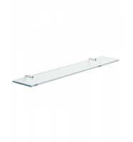 REPISA CRISTAL TRANSPARENTE 600mm LOFT TRES GRIFERIA